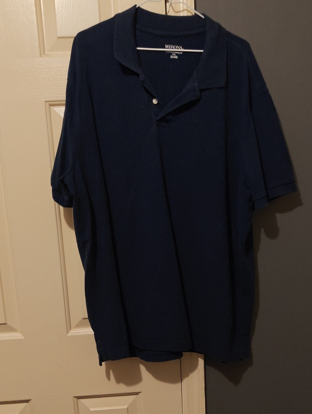 Merona Men's Dark Navy Short-Sleeve Polo
